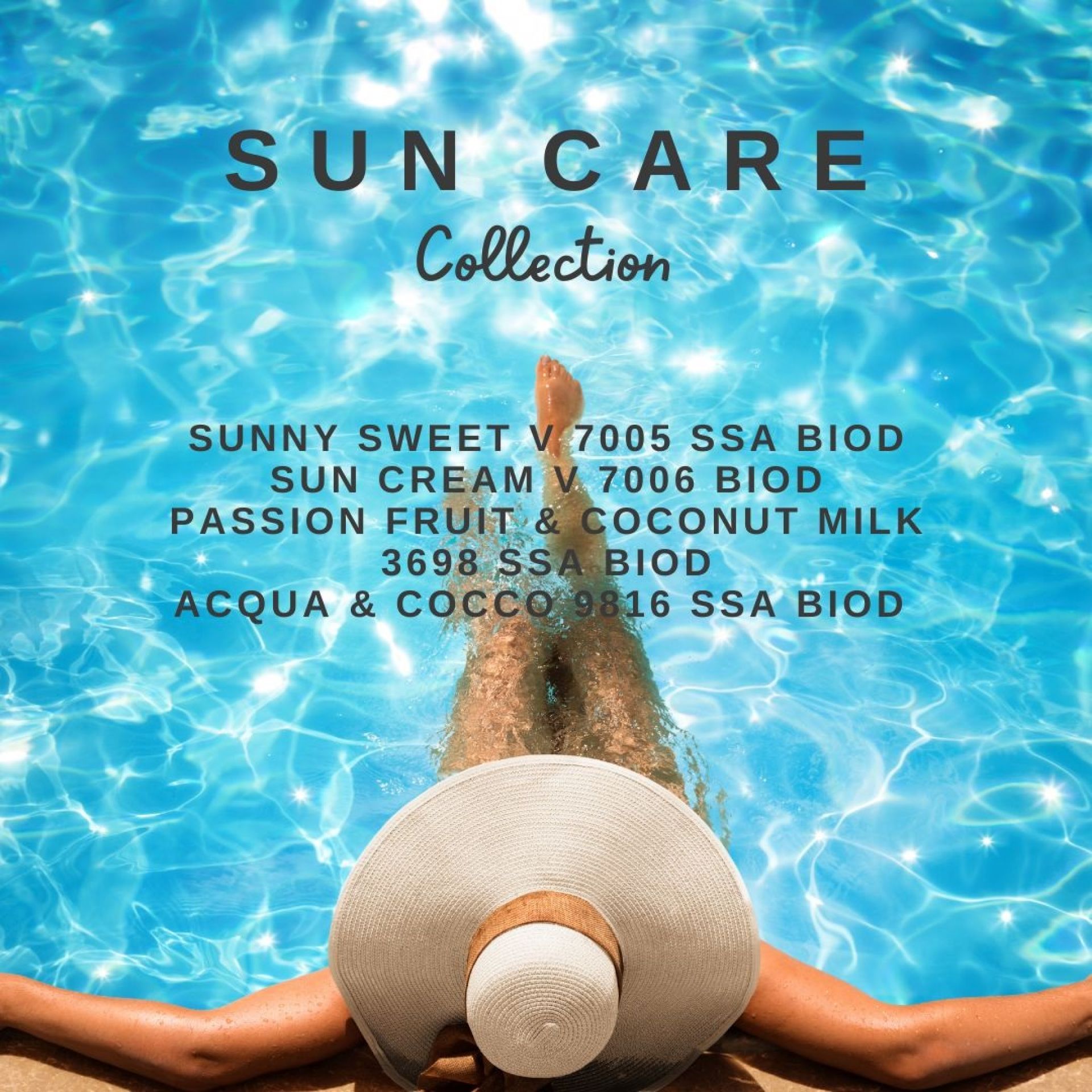 BIODEGRADABLE SUN CARE COLLECTION